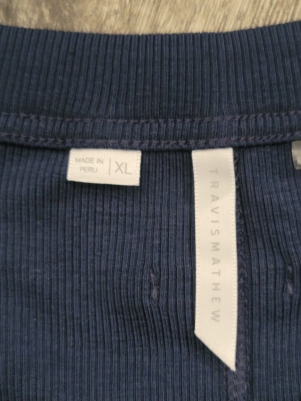 Travis Mathew Weekend In Napa Rib Dress - Navy - Picture 5 of 7